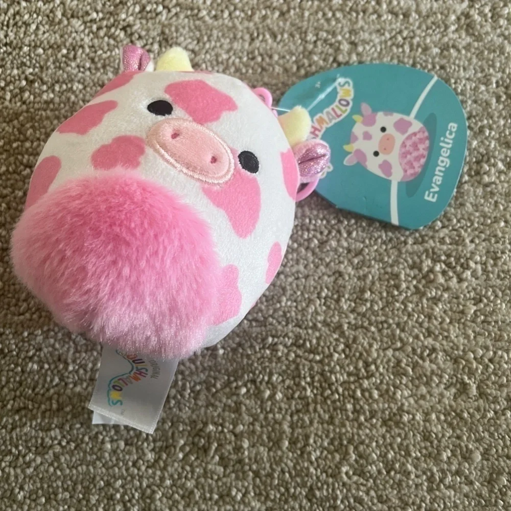 Evangelica The Cow Valentine 2023 Clip Plush